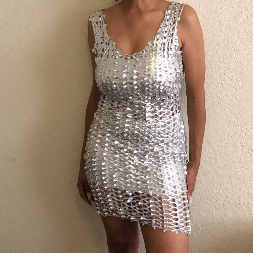 NWT NYC Boutique-see through Dress.